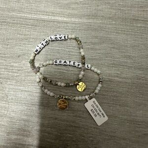 Little Words Project bracelets - bundle of 2